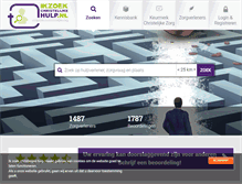 Tablet Screenshot of ikzoekchristelijkehulp.nl